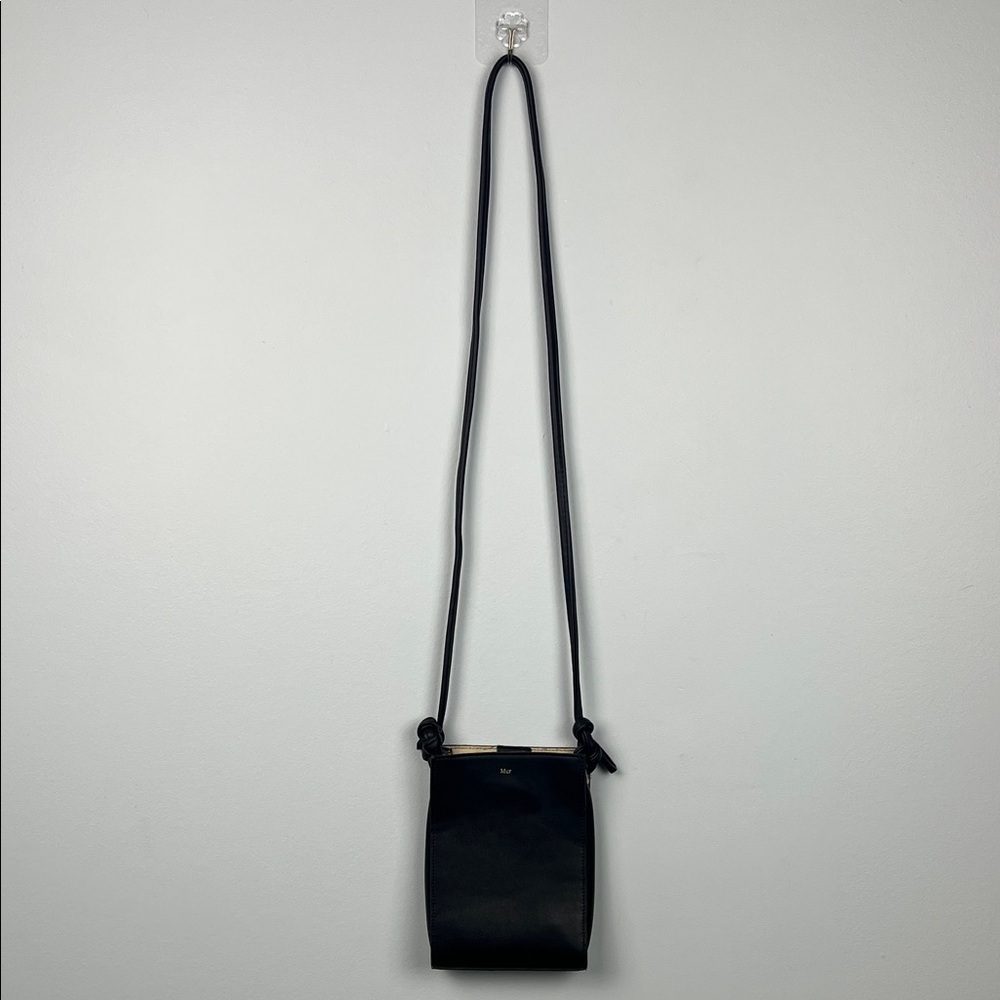 Mur women’s black crossbody knot strap purse